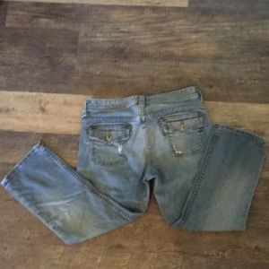 Banana republic crops jeans